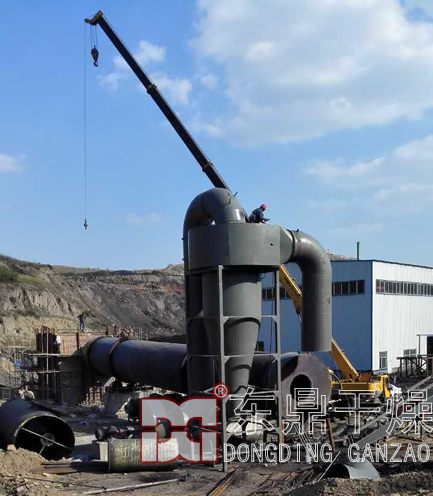 內(nèi)蒙古大型煤泥烘干機建設