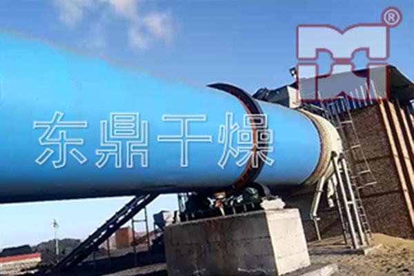 高原藍(lán)東鼎煤泥烘干機閃耀內(nèi)蒙古巴圖塔